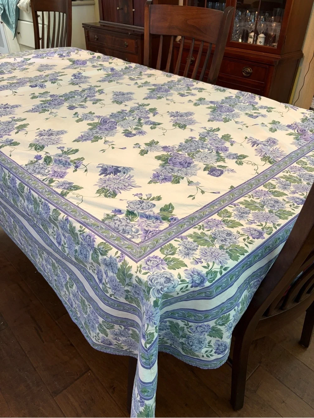 April Cornell Floral Cotton Tablecloth